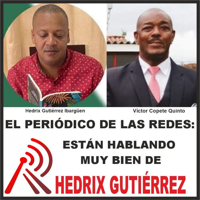ESTÁN HABLANDO MUY BIEN DE HEDRIX GUTIÉRREZ Y DE SU OBRA “TIERRA PROMETIDA”