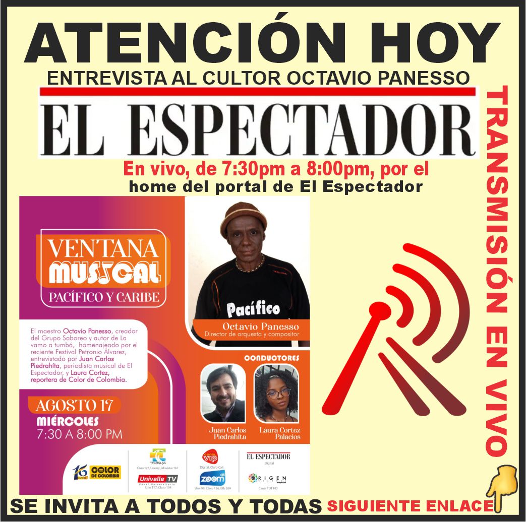 ENTREVISTA AL CULTOR OCTAVIO PANESSO. VER EL ESPECTADOR