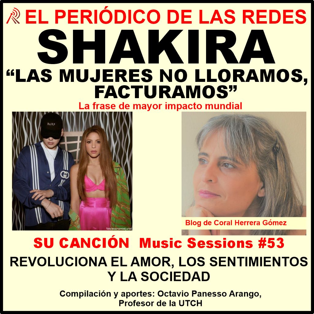 SHAKIRA REVOLUCIONA EL AMOR, LOS SENTIMIENTOS Y LA SOCIEDAD, CON SU NUEVA CANCIÓN.