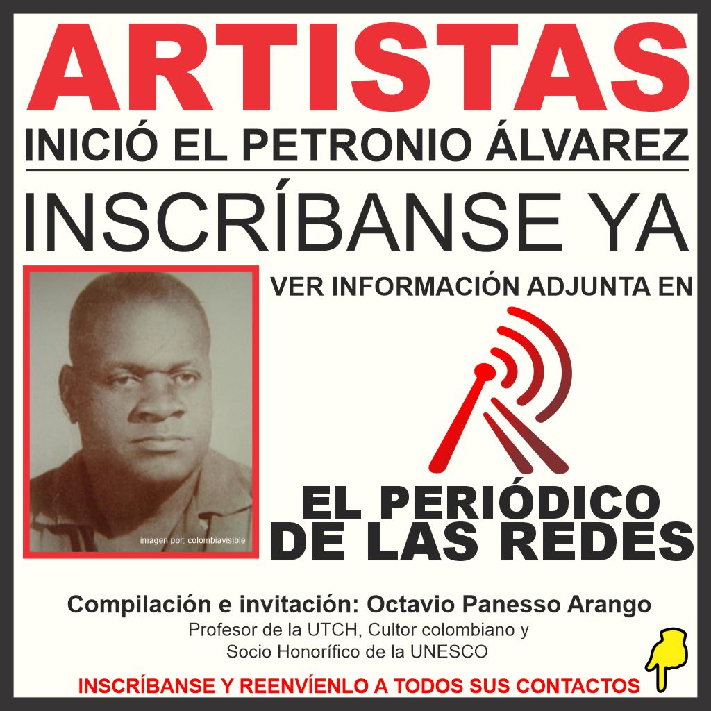 LES INVITAMOS A PARTICIPAR EN EL FESTIVAL DE MÚSICA DEL PACÍFICO PETRONIO ÁLVAREZ, 2024.